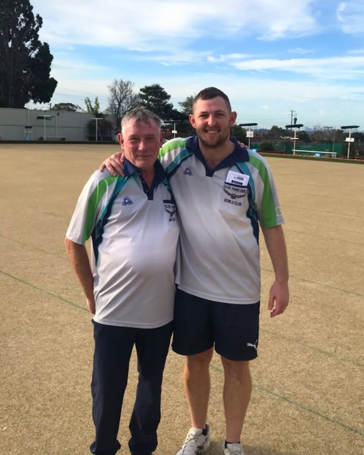 Featured image for “Handicap Pairs Champions Rob Baker & Bill Sowter Shine at Olds Park Sports Club”