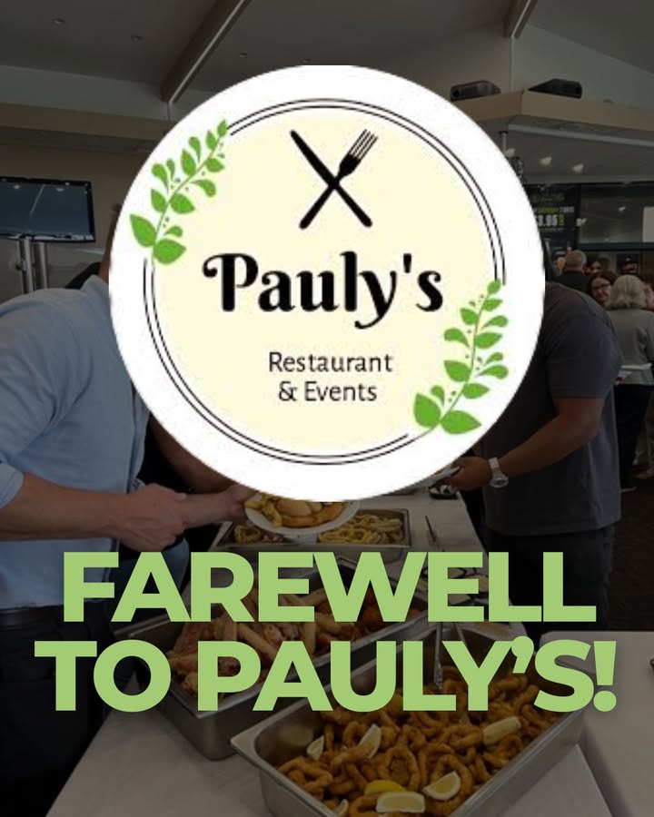 Featured image for “Farewell to Paulys Bistro: Temporary Closure and Future Plans at Olds Park Sports Club”