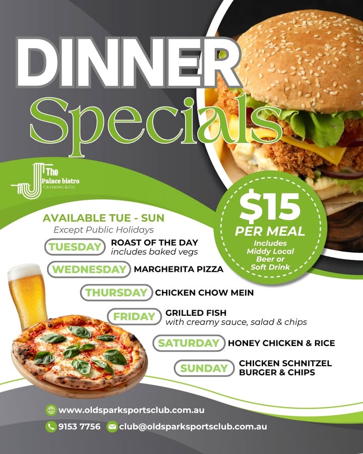 Featured image for “Fresh Bistro Specials: Exciting New Menu at Olds Park Sports Club”