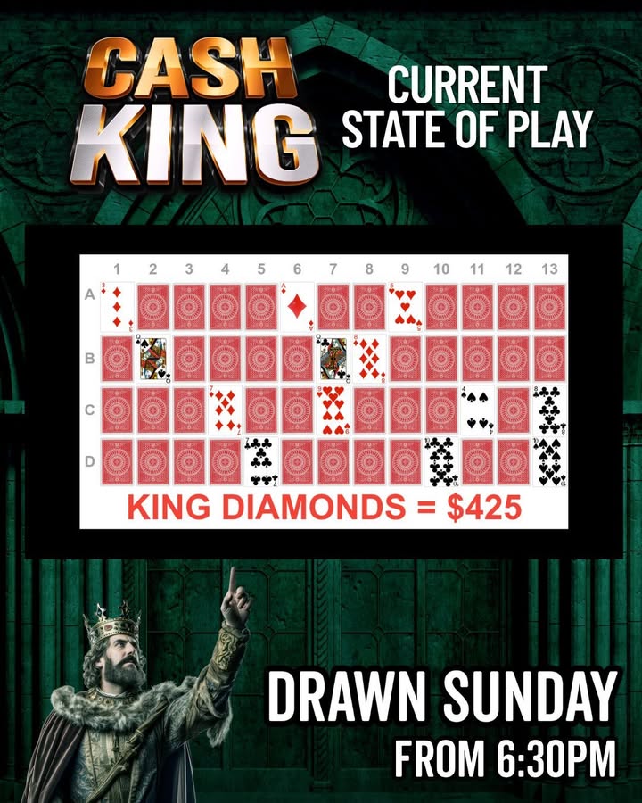 Featured image for “Sunday CashKing Jackpot Draw: Win $425 at Olds Park Sports Club”