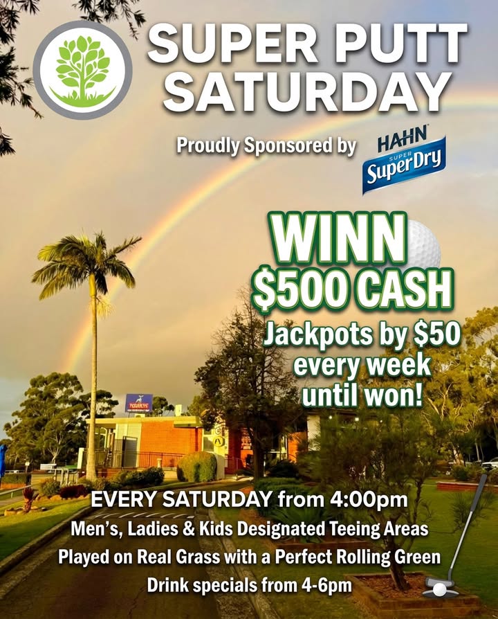 Featured image for “Super Putt Saturday at Olds Park Sports Club”