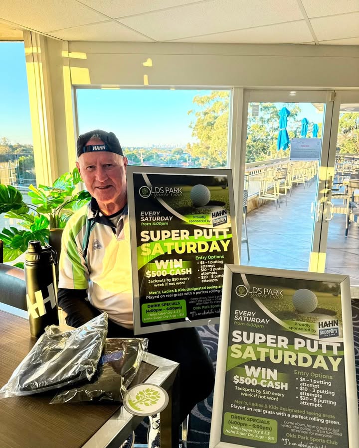 Featured image for “Super Putt Saturday Jackpot Climbs to $650 at Olds Park Sports Club”