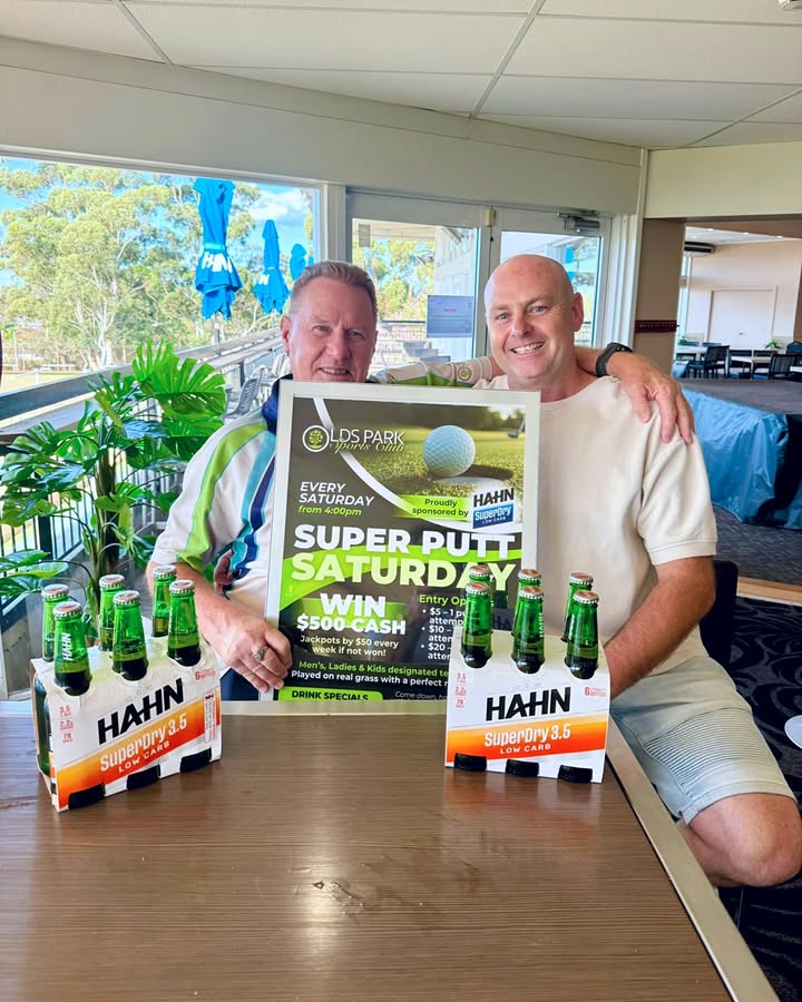 Featured image for “Super Putt Saturday Tie and $600 Jackpot at Olds Park Sports Club”