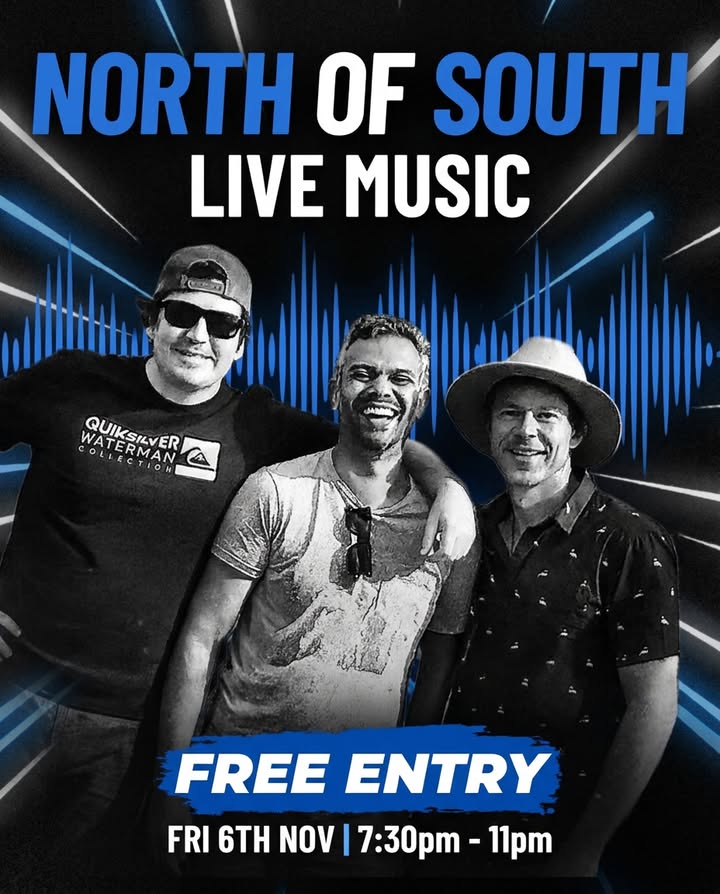 Featured image for “North of South Live at Olds Park Sports Club – Friday 6 November”